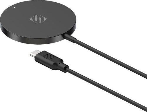 Scosche MagSafe Magnetic Wireless Phone Charger, Black