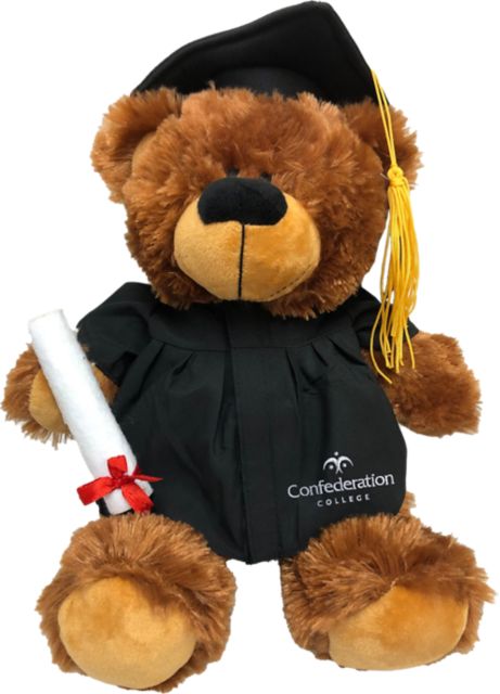 Confederation College 12 Grad Bear Plush