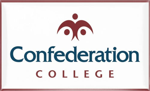 Confederation College 3x5 Dome Magnet