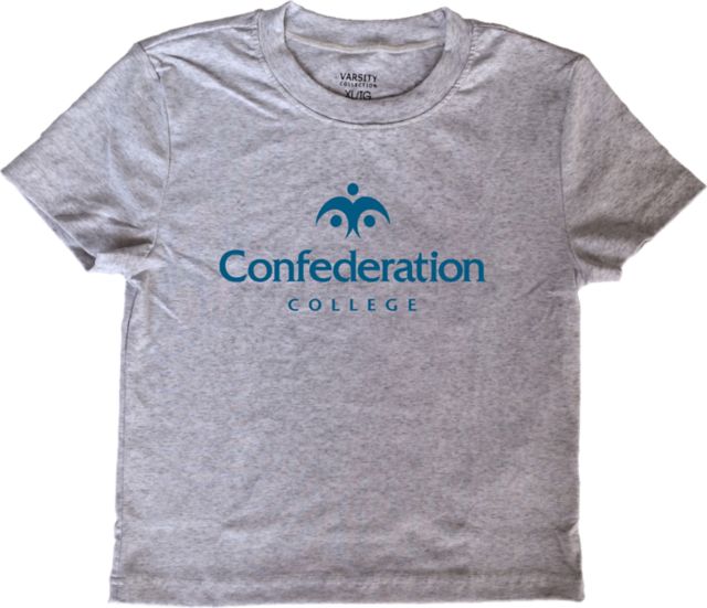 Confederation College Women's Ribbed Short Sleeve T-Shirt