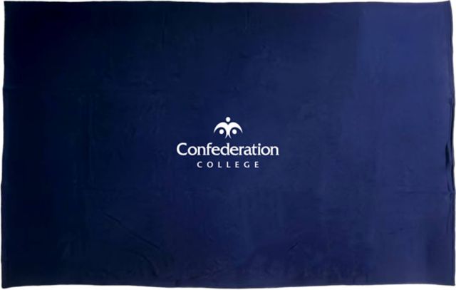 Confederation College Sweatshirt Blanket