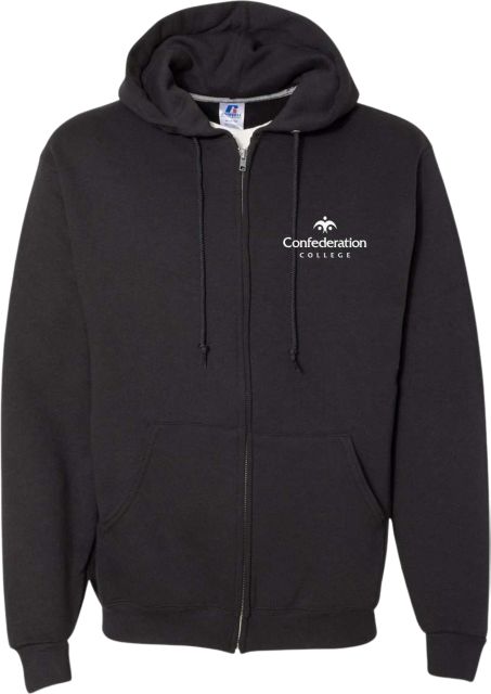 Confederation College Full-Zip Hooded Sweatshirt