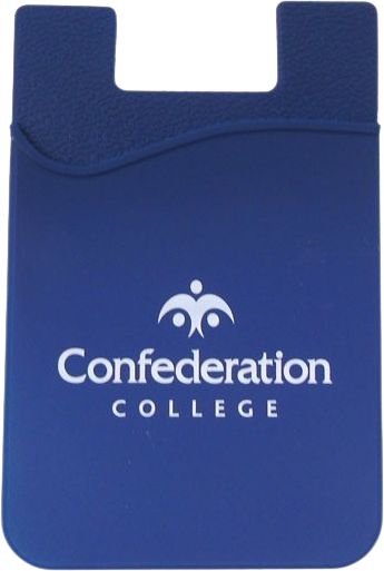 Confederation College Silicone Phone Wallet