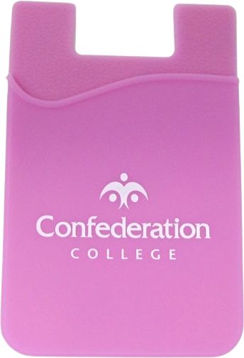 Confederation College Silicone Phone Wallet