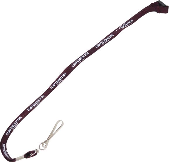 Confederation College 3/8'' Lanyard