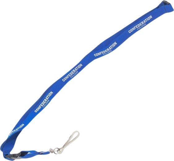 Confederation College 5/8'' Lanyard