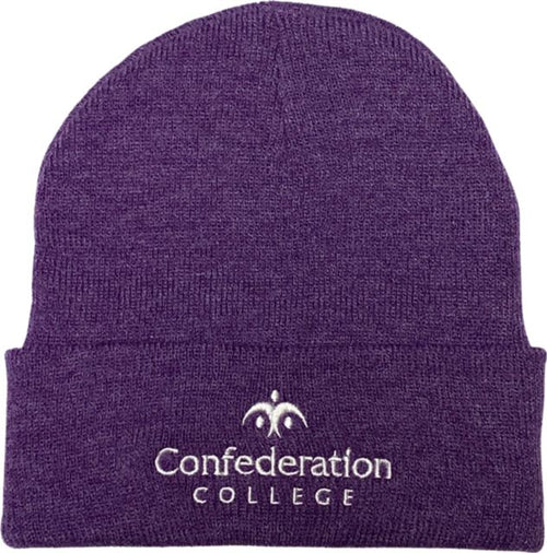 Confederation College 12'' Cuffed Beanie
