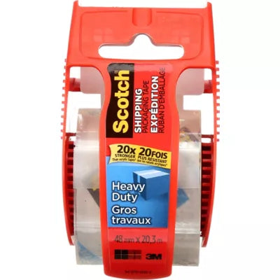 MAILING TAPE 2"X22YD CLR SUPER - New (SKU: 9509604)