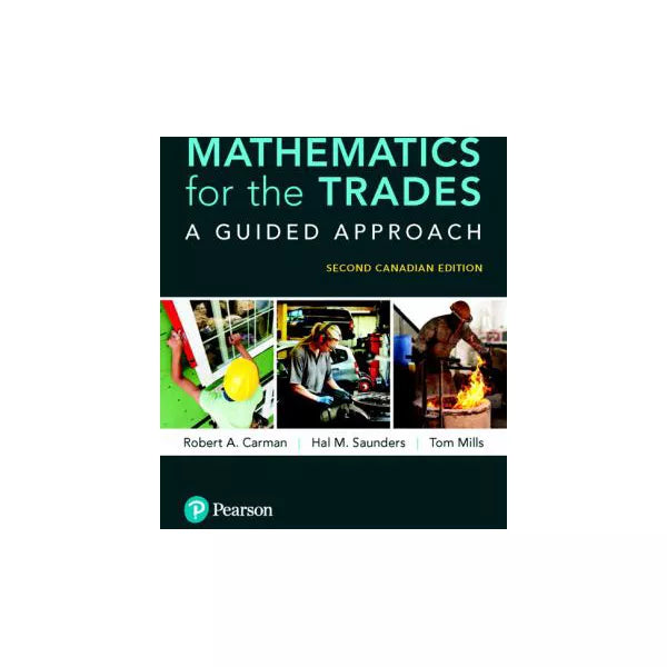 Mathematics for the Trades (Canadian Ed)