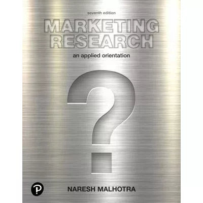 Marketing Research : An Applied Orientation
