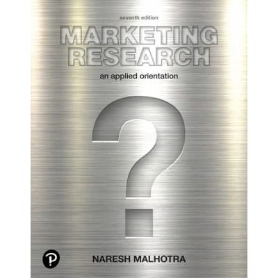 Marketing Research : An Applied Orientation