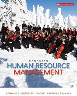 Canadian Human Resource Management