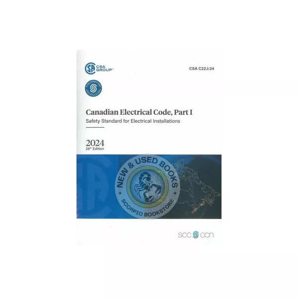 Canadian Electrical Code, Part I 26th edition C22.1:24