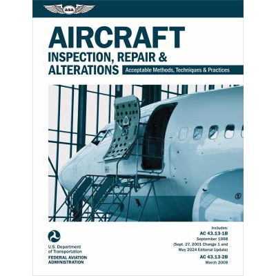 ASA Aircraft Inspection, Repair &amp; Alterations (ASA-AC43.13-2025)