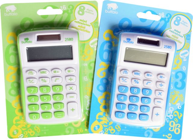 CALC SL300 CASIO SOLAR BLUE