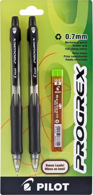 MECH PENCIL .7MM 2PK BEGRN PRO