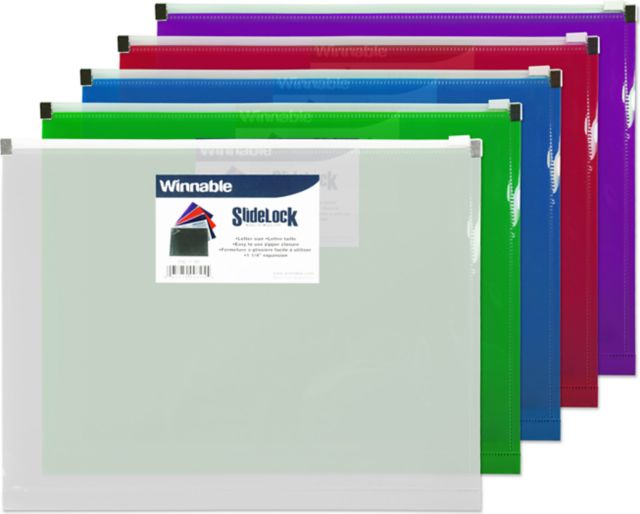 POLY ENVELOPE SIDELK ZIP 13x10